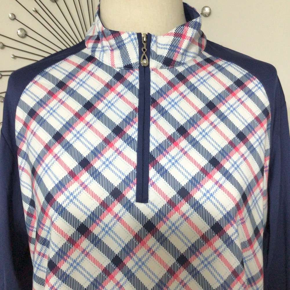 SanSoleil Long Sleeve UV Golf Top - Picture 10 of 13